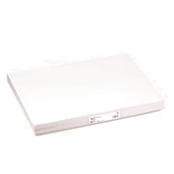 Pacon White Newsprint, 30 lbs, 18 x 24, White, 500 Sheets/Pack