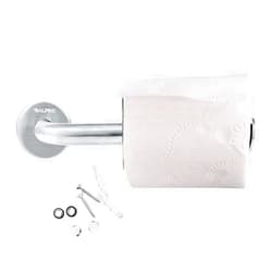 Alpine Industries Vertical Toilet Paper Holder - Modern Wall Mounted Brushed Stainless Steel Towel/Tissue Dispenser for Home Bathroom & Public Restroom