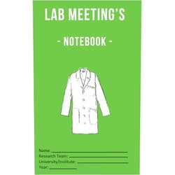 Robert K. HIll Ph.D. Lab Meeting’s - Notebook -: (dimensions 5x8, back cover - green) to help you in your Lab work! For undergraduates, graduates, PhDs, PostDocs, Lab ... Computational Sciences, …, all Sciences!!)