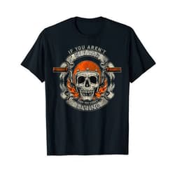 Retro distressed vintage motorcycles bikers gifts vintage biker motorcycle if you arent riding bikers gift T-Shirt