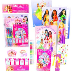 Disney Princess Notebook Set - Bundle of Stationery, Folders, Notebook, Notepad, Pencils, Stickers, More | Disney Princess School Supplies for Kids