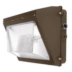 Konlite 63/45/30W Commercial LED Wall Pack Light with Photocell, IP65 Rated, DLC/ETL Listed Wall Light Fixtures, Wall Lights for Outdoor Lighting, 3 Bright Lvls, Up to 8190LM, 5000K Daylight
