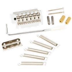 Zoundhouse Fender Deluxe Series 2 Point Tremolo Assembly, Chrome