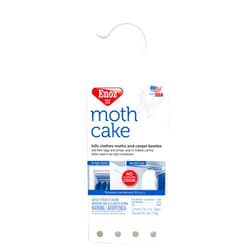 Enoz Moth Cake Kills Clothes Moths, Carpet Beetles, and Eggs and Larvae