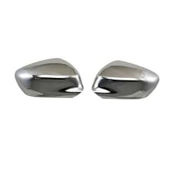 JaLch 2PCS ABS Chrome Plated Door Mirror Covers Car Accessories Modifiion，Compatible for Peugeot 301 2013-2018