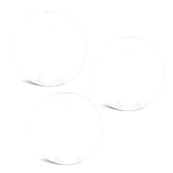 Adabuing Toilet Tank Silicone Flapper Seal Gasket 3''- Replacement for American Standard Vormax Toilet 7381424-100.0070A - 3 Pack