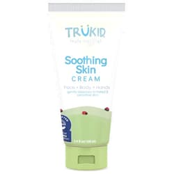 TruKid Soothing Skin Eczema Cream for Babies & Children, NEA-Accepted for Eczema, Safe for Sensitive Skin, All Natural Ingredients, Unscented, Hydrates & Moisturizes Irritated & Itchy Skin, 3.4oz