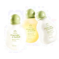 Natura - Linha Mamae e Bebe - Mini Kit com Agua de Colonia, Locao Hidratante e Sabonete Liquido (3 x 50 Ml) - (Natura - Mom & Baby Collection)