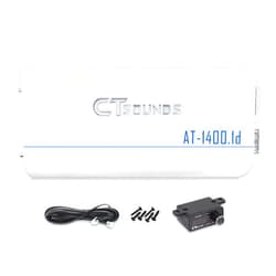 CT Sounds ATv2-1400.1d 1800 Watt Strappable Class D Car Monoblock Amplifier