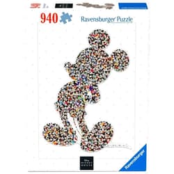 Ravensburger Disney Mickey Mouse Shaped 945 Piece Jigsaw Puzzle for Adults - 12000075 - Handcrafted Tooling, Made in Germany, Every Piece Fits Together Perfectly