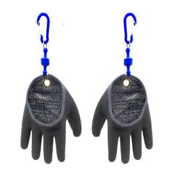 Inf-way Fishing Glove with Magnet Release, Fisherman Professional Catch Fish Gloves Cut&Puncture Resistant with Magnetic Hooks Hunting Glove 1 Pair (Extra Large)