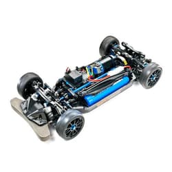 Tamiya 47326 47326-1:10 RC TT-02R Kit, Remote Controlled Car/Vehicle, Model Building, Chassis, Hobby, Black
