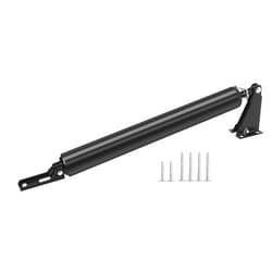 Dluno Screen Door Closers Kit,Storm Door Closer, Pneumatic Door Closer Bracket Adjustable Closing Door Cushion Speed, Stable Door Closer System, Screen Door Opener and Closer 1Pack(Black)
