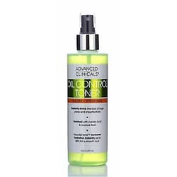 Advanced Clinicals Oil Control Purifying Facial Toner Hydrating, Non-Greasy Tea Tree Oil, Witch Hazel Toner with Aloe Vera For Pores, and Acne Natural Extracts for all skin types by Advanced Clinicals, 8 Fl Oz