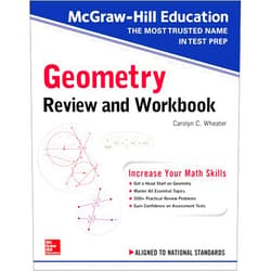 Carolyn Wheater McGraw-Hill Education Geometry Review and Workbook