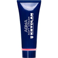 Kryolan Aquacolor Soft Cream Tube 25ml | Creamy Liquid Special Effects Makeup | Face and Body Paint For Skin of All Types | Professional Halloween Makeup, Theater, Cosplay, Costume, SFX Face Paint