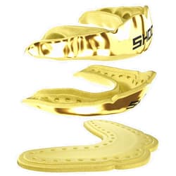 Shock Doctor Slim Mouthguard 2.4mm Thin Mouth Guard. Microfit for Football, Hockey, Lacrosse, Baseball, Softball, Basketball and More. Youth and Adults. Also for Night Guard Teeth Grinding
