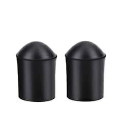 Tbest Upright Bass Pin,2pcs Black Double Bass Endpin Rubber Tip End PinStopper Protector EndMusical Instrument Accessory Electric Double Bass Stopper Rubber Cello end tip pin