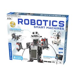 Thames & Kosmos | Robotics Smart Machines | Robotics for Kids 8 and up | STEM Kit builds 8 Robots | Full Color Manual to help with assembly | Requires tablet or smartphone | Parents' Choice Gold Award