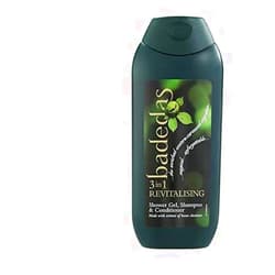 Badedas 3in1 Revitalising Shower Gel, Shampoo & Condtioner 6x200ml