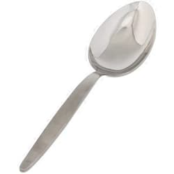 BNAZIND Kunz Spoons |18/10 Stainless Steel Plating Spoon | Basting Spoon | Quenelle Chef Spoon |Cooking Utensils Spoon | Dinner Serving Spoon