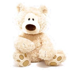 GUND Philbin Classic Teddy Bear, Premium Stuffed Animal for Ages 1 and Up, Beige, 18”