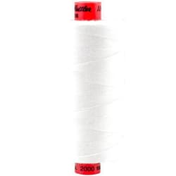Mettler 9155-2000 Metrosene 100% Core Spun Polyester Thread, 1, 097 yd, White
