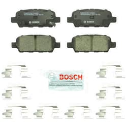 BOSCH BC905 QuietCast Premium Ceramic Disc Brake Pad Set - Compatible With Select Infiniti; Nissan 350Z, 370Z, Altima, Juke, Leaf, Maxima, Murano, Pathfinder, Quest, Rogue, Sentra + More; REAR