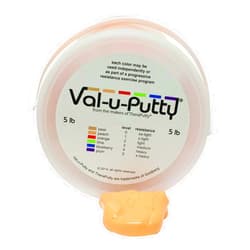 Fabrication Enterprises Val-u-Putty 10-3951 Exercise Putty, Peach, Lx-Soft, 5lbs