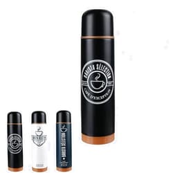CMP IBERICA Saveur & dégustation Botella isotérmica de Transporte Thermos 450 ML al vacío 25 x 7 cm Color Aleatorio
