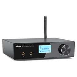 Facmogu DAP-23C 2.1CH 200W Karaoke Wireless Bluetooth Amplifier Receiver w/Subwoofer Output, HDMI ARC/Optical/MIC In, RMS 60Wx2 Home Theater Audio Stereo Amp Digital Amplifier Treble/Bass/Echo/USB/RCA