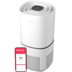 Frigidaire PureA300 XL HEPA Air Purifier with Wi-Fi for Large Rooms, Covers up to 1,685 Sq. Ft., 3-Stage Filtration, Energy Star Certification, Air Quality Monitoring, Smart Mode, Ultra Quiet, White