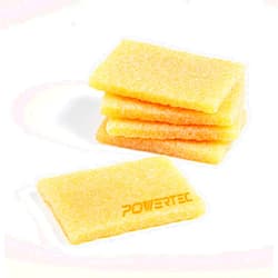 POWERTEC 71895 Abrasive Belt Cleaner 5PK, for Sanding Discs & Sandpapers Belts, Natural Rubber Eraser, Abrasive Cleaning Blocks for Sanders, Skateboards, Shoes, Pickleball Paddle, Grip Tapes