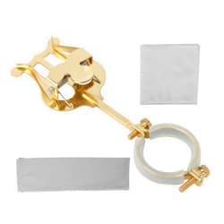 Yibuy Brass Music Sheet Clamp for Clarinet 1.18
