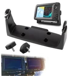 Sunluway 000-11019-001 Gimbal Bracket with Knobs, Secure & Convenience for Operators Replacement Mounting Bracket for Lowrance HDS-7 Touchscreen Models, Black