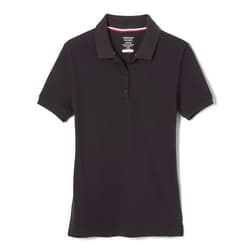 French Toast Women's Short Sleeve Stretch Pique Polo Shirt