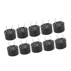 ZJchao Active Buzzer DC 3V Electromagnetic Buzzer Alarm Beeper 9x6MM 9x5.5MM, Computer Printer Copier for, Alarm Toy car Device