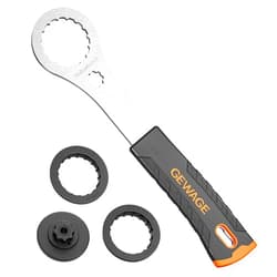 GEWAGE Bicycle Bottom Bracket Tool - Bottom Bracket Removal Install Tool Compatible with Shimano Hollowtech II/BB9000, BBR60,12X46MM - BB Remover with Crank cap wrench