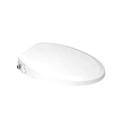 AXENT FB108 Round Front Toilet Seat with Bidet Function - No Electrical Outlet Required