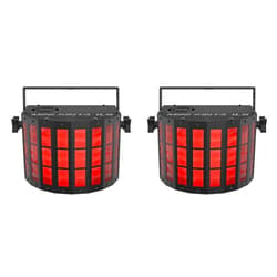 Audiosavings Bundle: (2) Chauvet DJ Mini Kinta ILS RGBW LED Party/Stage Effect Light D-Fi USB/DMX
