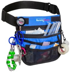 Nursingtools Kangapak Nurse Fanny Pack Multi Compartment Waist Organizer Tool Bag for Students, Practitioners & Medical Professionals