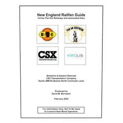 By David M Bernstein (Author) New England Railfan Guide: Former Pan Am Railways and Associated Lines (King Street Press Railfan Guides)