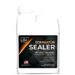 DOMINATOR 1 Gal. DOMINATOR LG+ Clear Acrylic Sealer | Low Gloss Paver Sealer | Wet Look, Color Enhancing | Professional Grade | Concrete Pavers and Decorative Concrete | Fast Dry | Driveway, Patio and Walkways