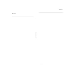MAY PAPER CO. Personal Lined Notes Planner Insert for Filofax Personal, LV MM agenda refill 6 hole 3.75 x 6.75