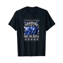 G.I. Joe Christmas Snowing Is Half The Battle Ugly Sweater T-Shirt