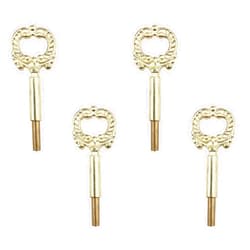 ECUDIS 4 Pack Lamp Keys Socket Turn Keys Replacement Switch Knobs (Gold)