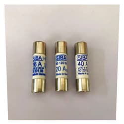 DOMOJT Fuse 10 pcs SIBA Fuse Tube 5020106 700V 14x51mm 14 * 51mm 10A/16A/20A/25A/32A/40/50A/63A 5011806 (Size : 16A)