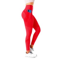 Fanka compression Body Sculpt Side Pocket Leggings for women No See Through Reversible Wear High Waisted Yoga Pants Workout