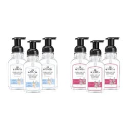 J.R. Watkins Foaming Hand Soap with Pump Dispenser, Moisturizing Foam Hand Wash & Foaming Hand Soap Pump with Dispenser, Moisturizing All Natural Foam, Alcohol-Free, Cruelty-Free