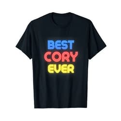 Cory Name Shirts & Gifts Best Cory Ever - Funny Cory Name Cory T-Shirt